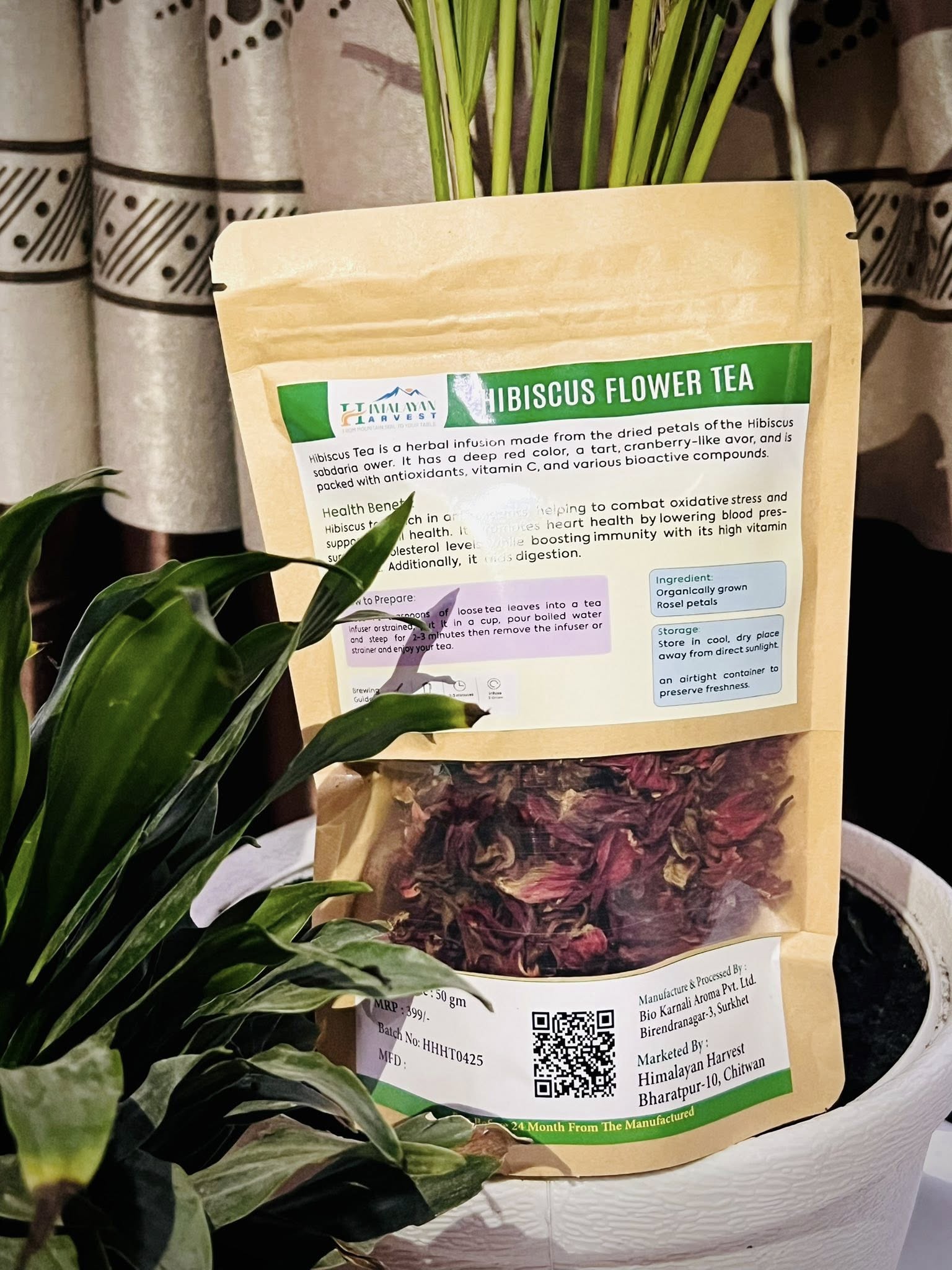 hibiscus flower tea