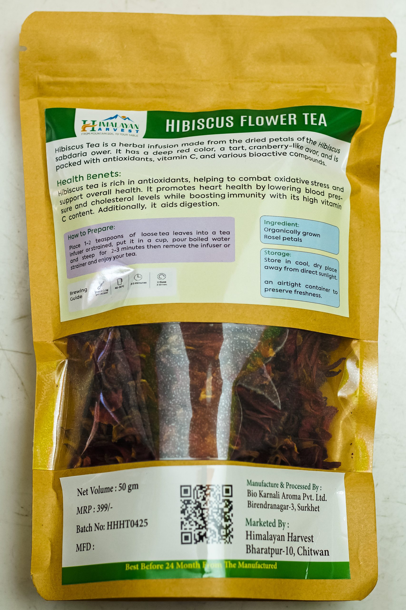 hibiscus flower tea in nepal
