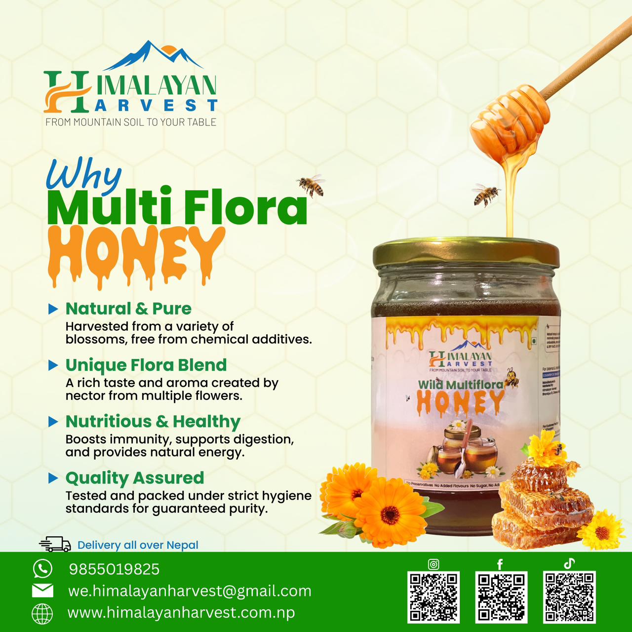 Wild Multiflora Honey - Image 3